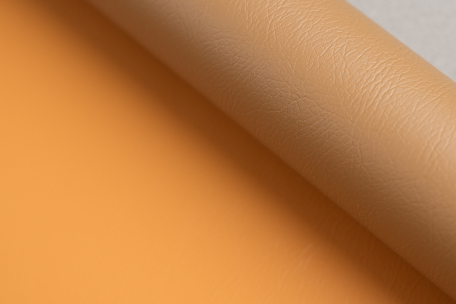 Film decorativ din PVC cu textura din imitație de piele închisă