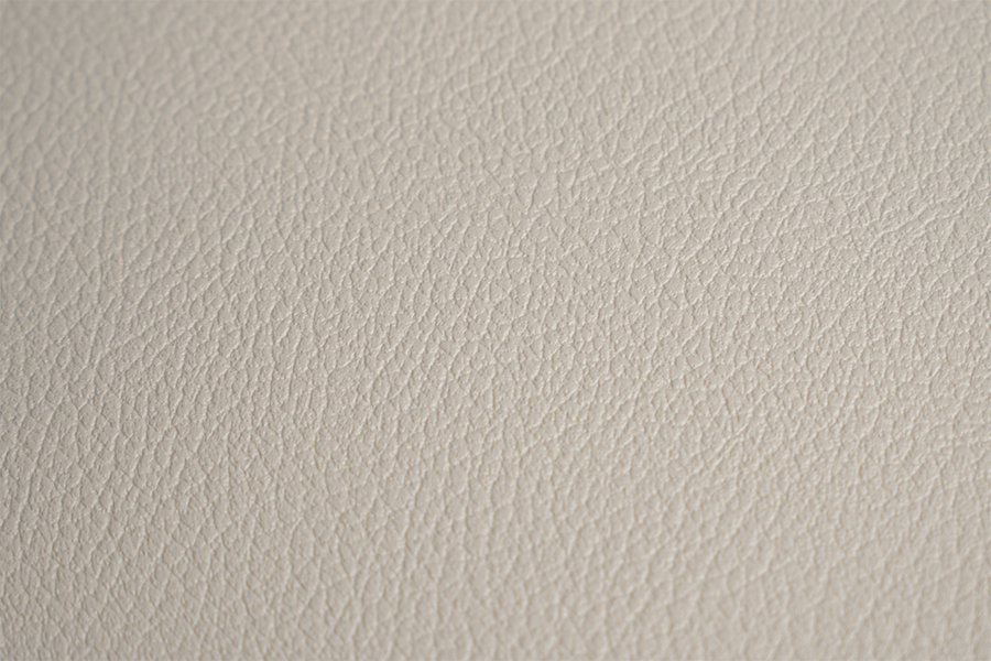 Folie decorativă PVC cu textura din imitație de piele de culoare deschisă